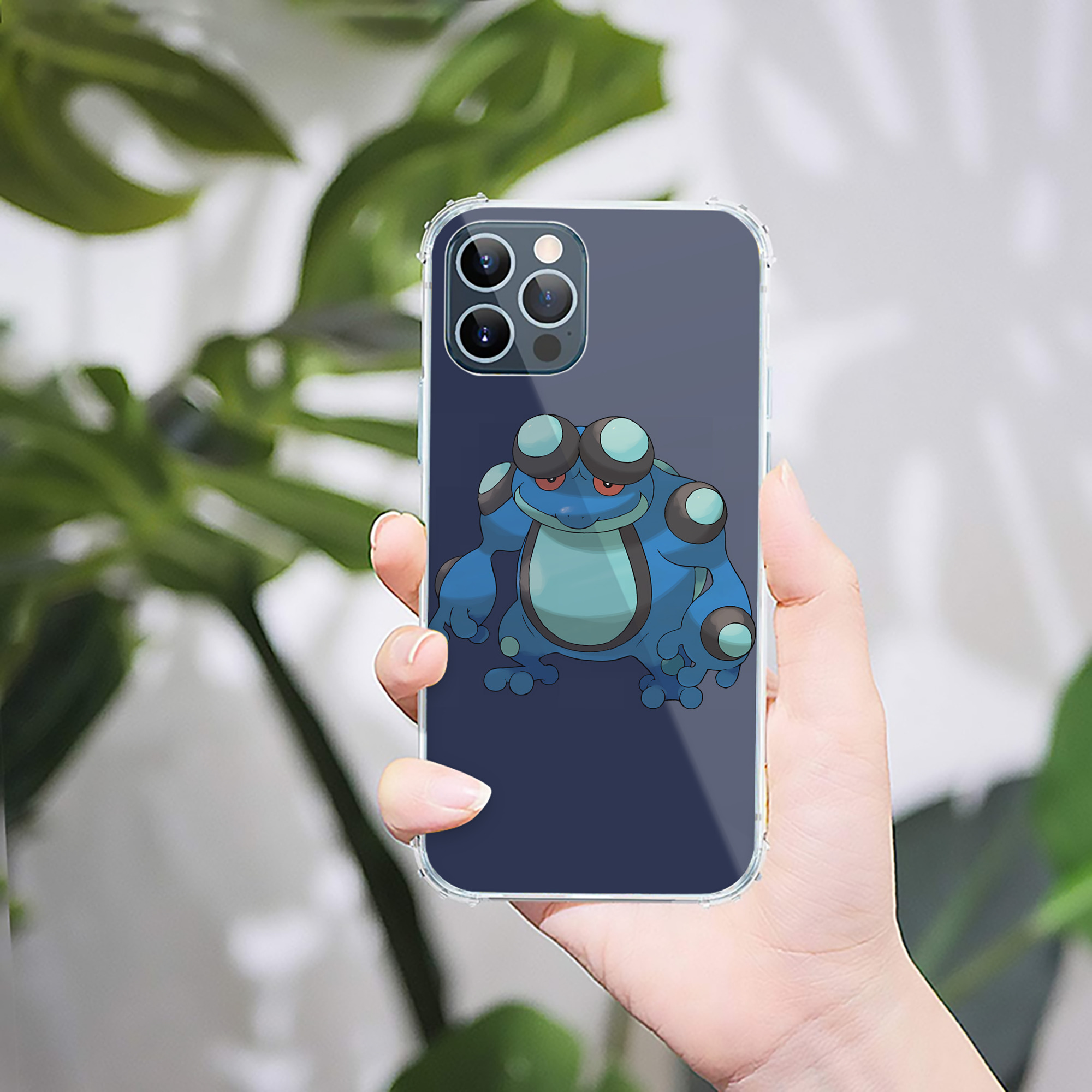 （画像用） ポケットモンスター Pokémon 【iPhone 12シリーズ対応】透明スマホケース（クリアソフトケース）